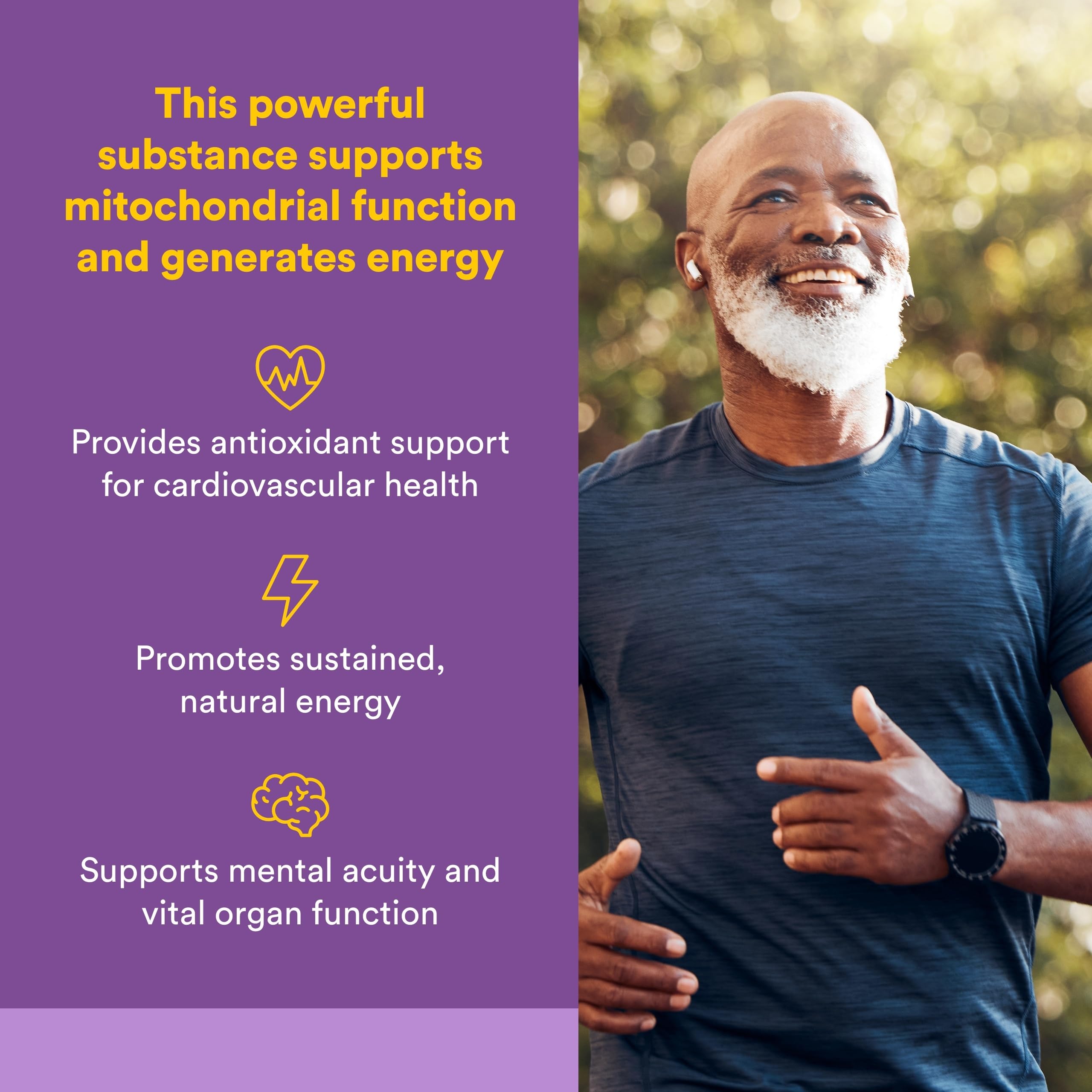 Natural Factors ubiquinol 200 mg en cápsulas gel suave, alta absorción.