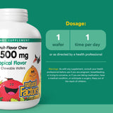 Natural Factors Vitamina C 500 mg: dosis diaria fácil para la salud de tus hijos.