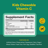 Natural Factors Vitamina C 500 mg: etiqueta clara con ingredientes y opciones sin alérgenos.