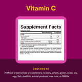 Natural Factors Vitamina C 500 mg con rosa mosqueta y rutina.