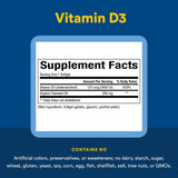 Natural Factors Vitamina D3 5000 UI toma diaria en rutina