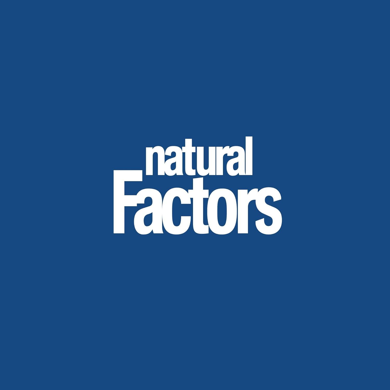 Natural Factors Vitamina D3 envase de 360 cápsulas para uso diario.