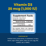 Natural Factors Vitamina D3 en líquido, uso diario sencillo para inmune y estructura ósea