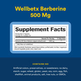 Natural Factors WellBetX Berberine, etiqueta clara para una compra consciente