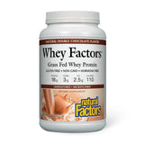 Natural Factors Whey Factors envase de proteina suero de pasto para desarrollo muscular