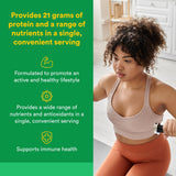 Frasco de Natural Factors Whole Earth & Sea con etiqueta para complementar la dieta diaria.