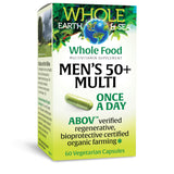 Natural Factors Whole Earth SEA Hombre 50+ botella, apoyo a la vitalidad diaria