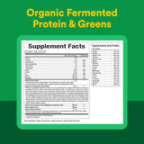 Polvo fino de Natural Factors Whole Earth & Sea listo para mezclar en bebidas nutritivas.