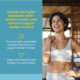 Natural Factors WomenSense BladderSense, dosis diaria para mantener la salud urinaria.