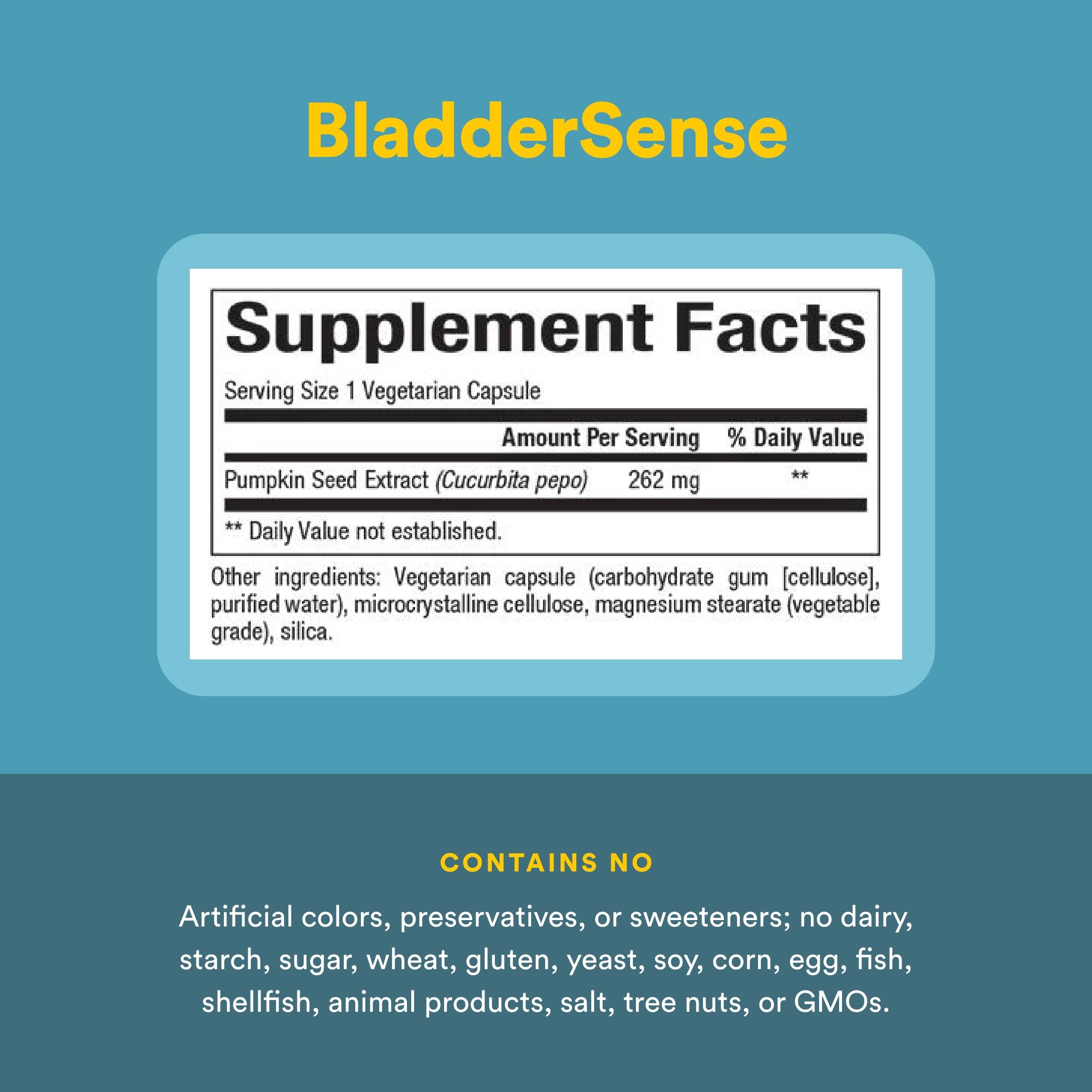Natural Factors WomenSense BladderSense, libre de gluten para dieta compatible.