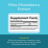 Natural Factors WomenSense Vitex, proceso de extracción y encapsulación propio para pureza.