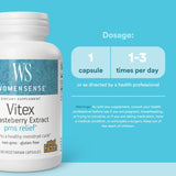Natural Factors WomenSense Vitex en granja orgánica certificada para calidad sostenible.