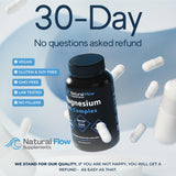 Natural Flow 4X Magnesio: envase y tapa para dosificación segura