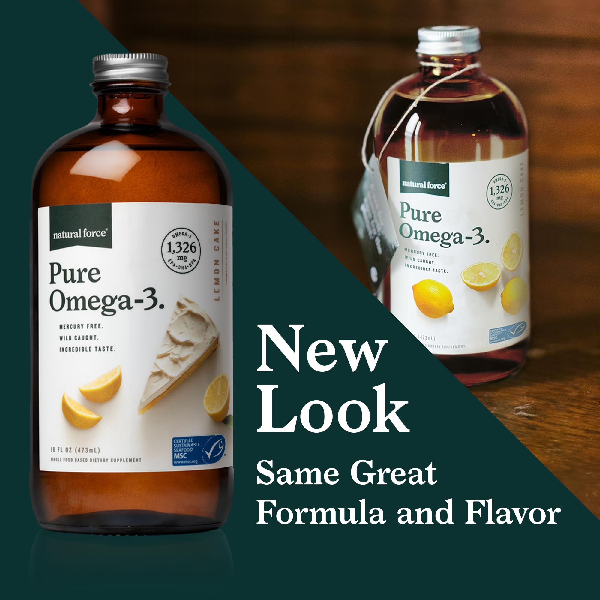 Natural Force Pure Omega-3: pruebas de pureza para tranquilidad.