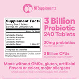 Natural Foundation Supplements: rutina diaria de probióticos vaginales para apoyo suave.