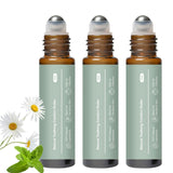 Natural Gentle rodillo para aplicación suave alrededor de la mandíbula.