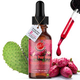 Natural Home Cures botella de gotas de nopal para uso diario.