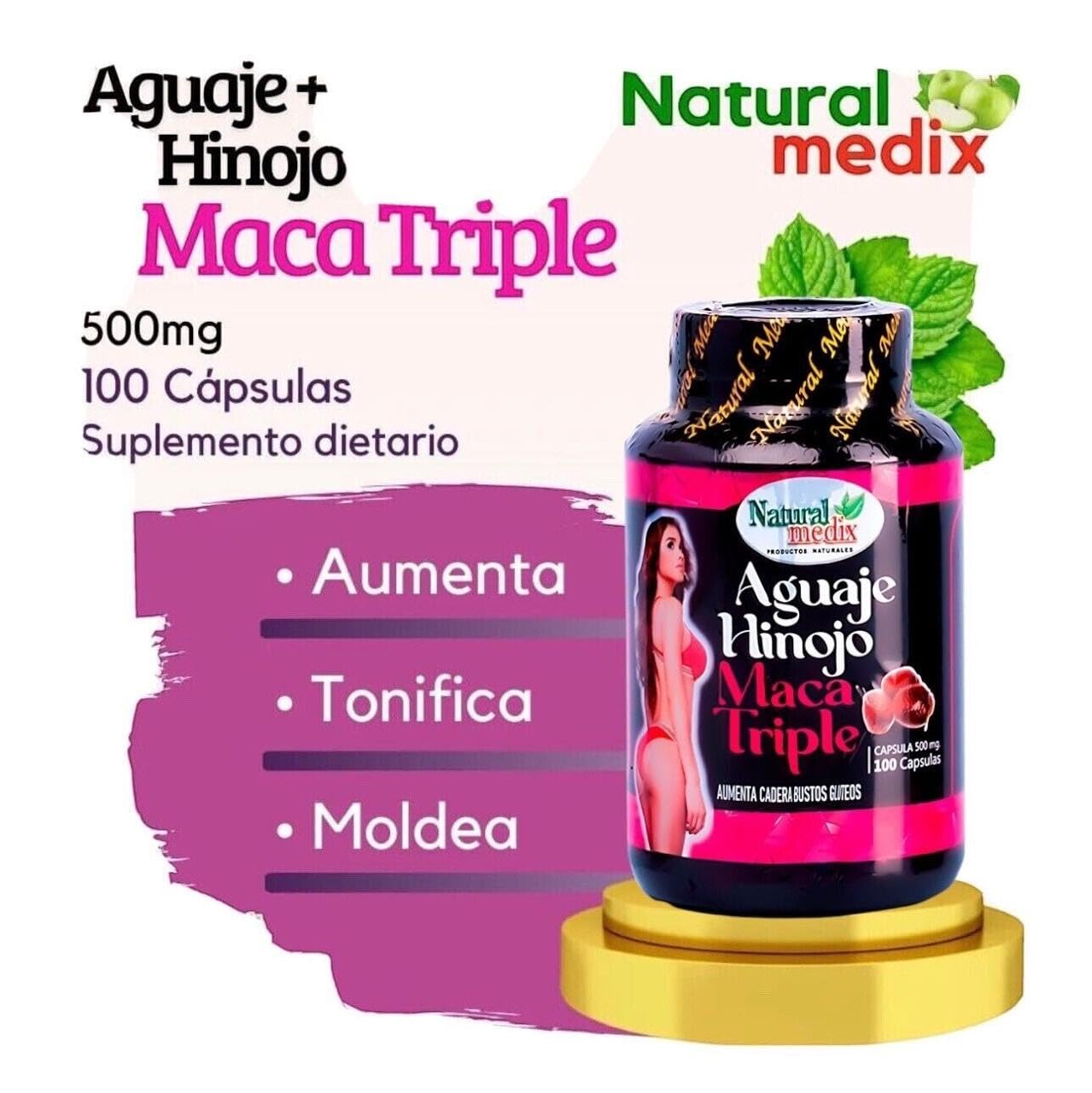 Mezcla botánica de cuatro plantas para bienestar general y balance.