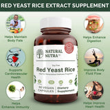 Natural Nutra bote de vidrio ámbar, conservación de suplementos