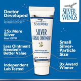 Natural Path Silver Wings aplicación suave para pieles delicadas y confortables.