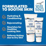 Natural Path Silver Wings etiqueta histórica desde 1994, confianza en el cuidado de la piel.