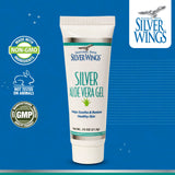 Natural Path Silver Wings gel de aplicación rápida y seca sin grasa.