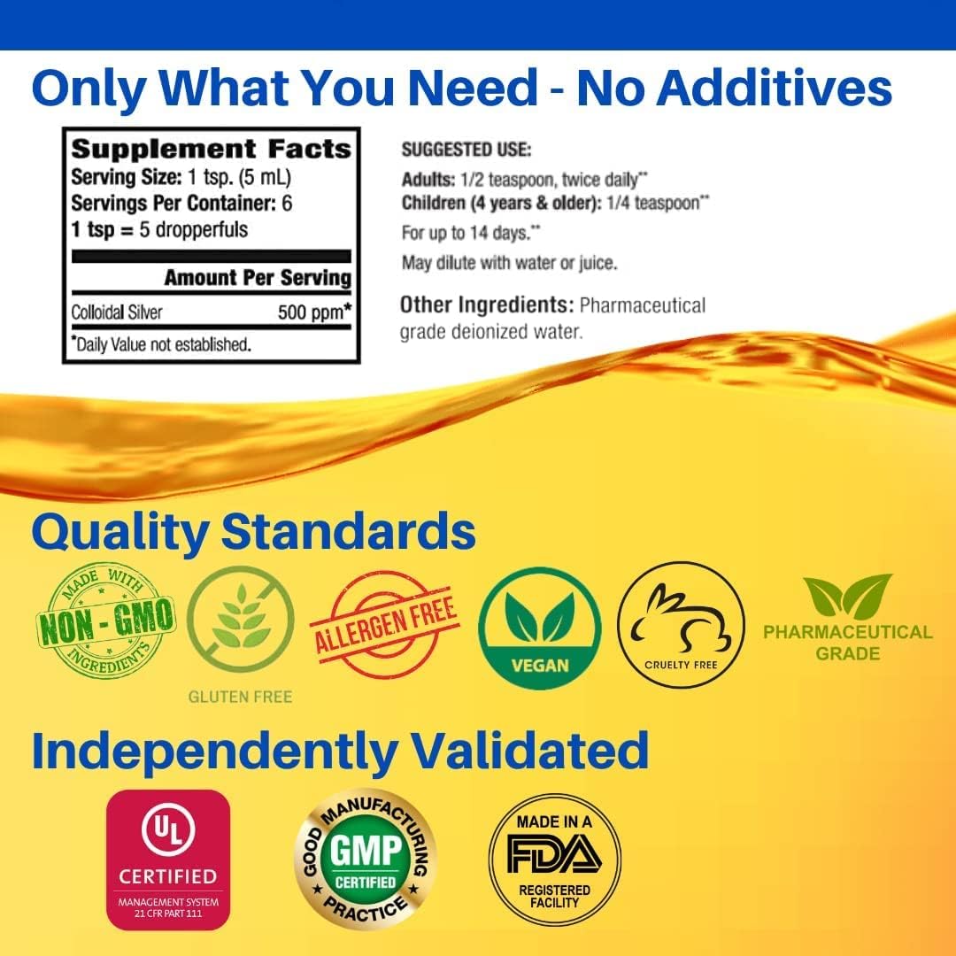 Natural Path Silver Wings ungüento herbal 250ppm, tubo para uso externo.