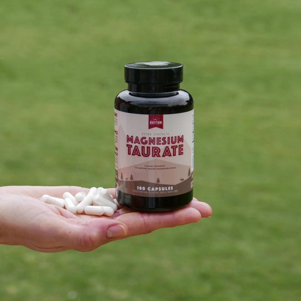 Magnesio taurate con digestión suave para uso diario.