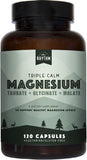 Natural Rhythm Triple Calm — botella de magnesio, formato suave para relajación diaria.