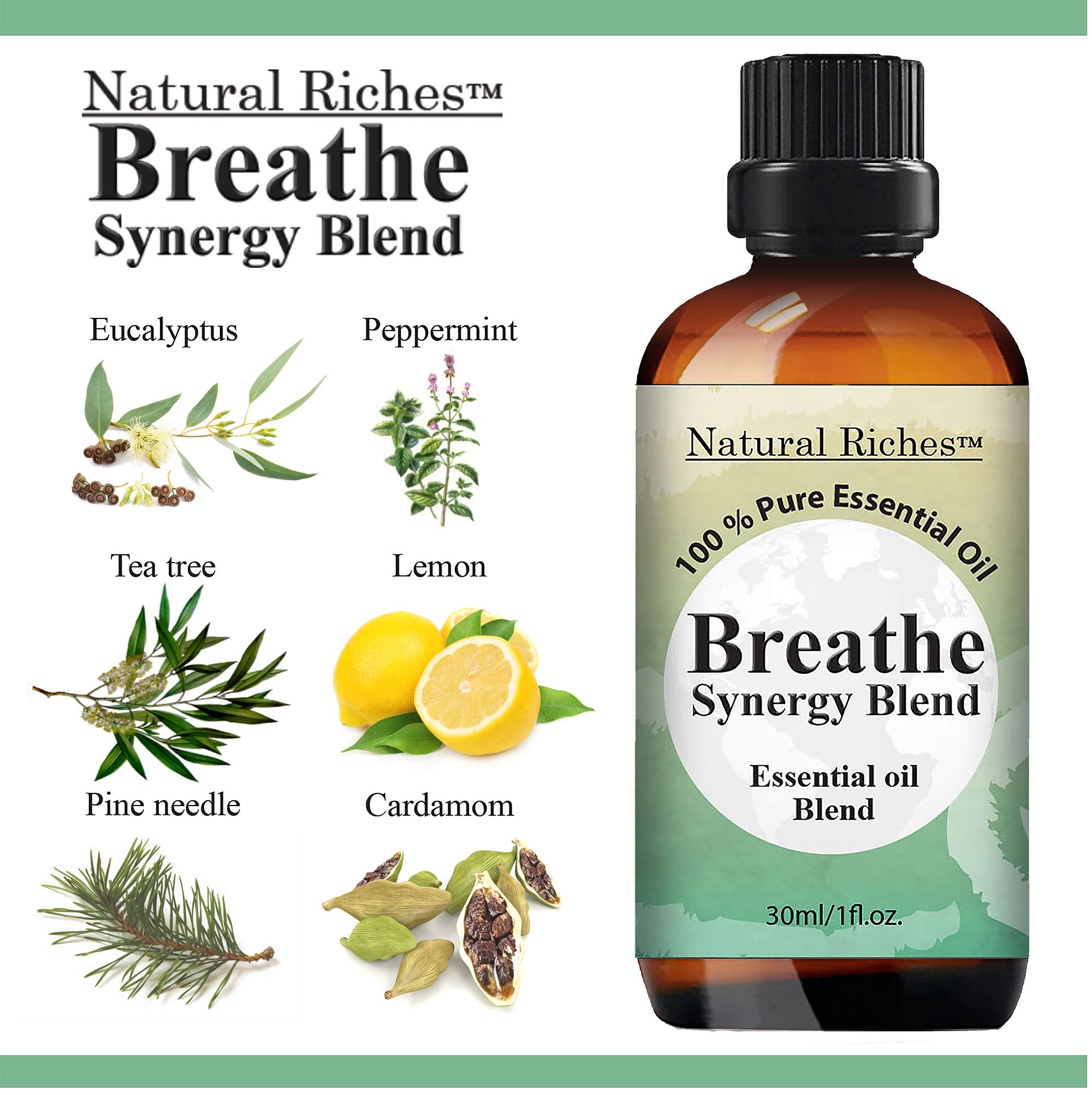Natural Riches Breathe: vapores aromáticos para una experiencia revitalizante al inhalar.