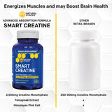 Natural Stacks Creatina uso diario para apoyar rendimiento físico y enfoque mental