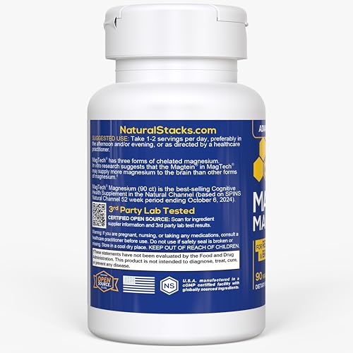 Natural Stacks MagTech, primer plano de cápsulas, uso diario para bienestar mental.