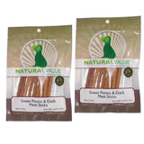 Natural Value palitos masticables de pato y patata dulce para movilidad diaria.