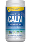 Natural Vitality CALM: botella vertiendo para una experiencia relajante que ayuda a reducir la ansiedad