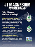 Natural Vitality CALM Sleep con sabor a bayas, mezcla lista para beber.