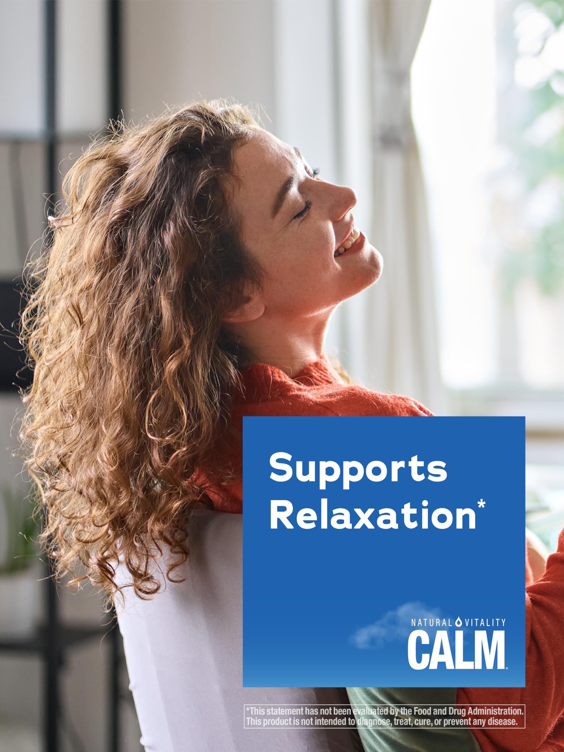 Natural Vitality MaxCalm rutina nocturna relajante para descanso