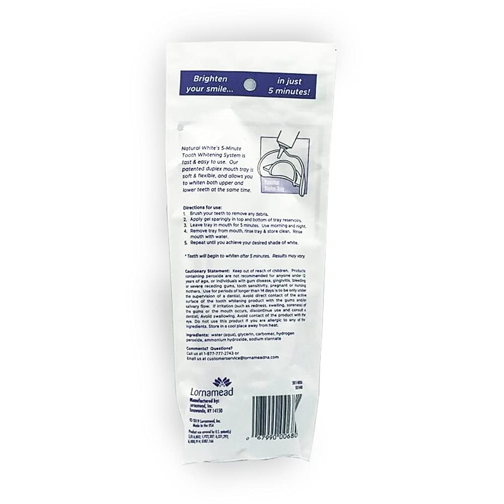 Natural White: aplicación fácil y rápida para resultados visibles.