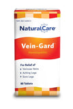 NaturalCare Vein-Gard: bote de 60 comprimidos para comodidad en las piernas.
