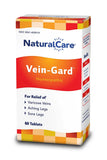 NaturalCare Vein-Gard: empaque original para uso diario.