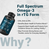 Naturalis Ultimate Omega3 botella vista trasera con certificaciones MSC e IFOS.
