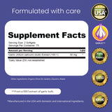 NaturaLife Labs extracto de ajo 30 mg, dosis diaria concentrada.