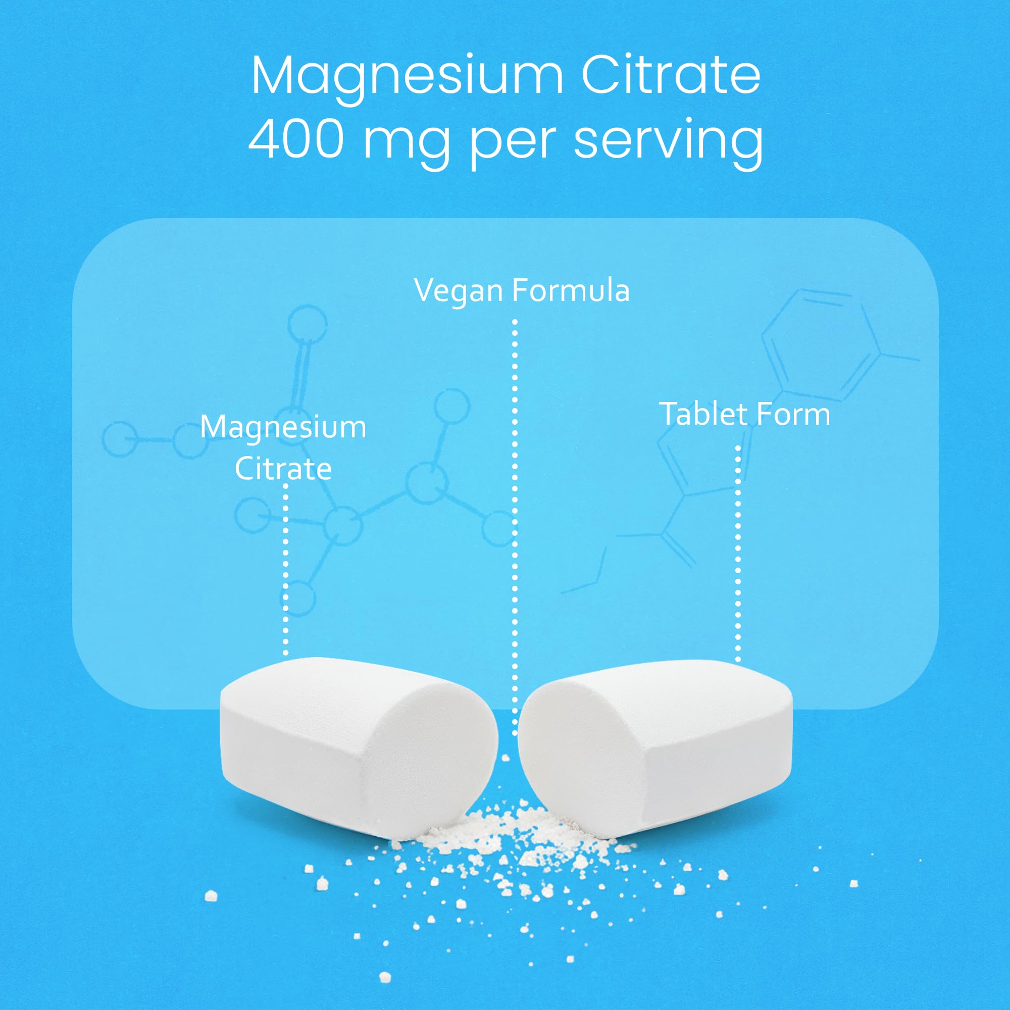 NaturaLife Labs Magnesio Citrato dosis diaria para bienestar diario