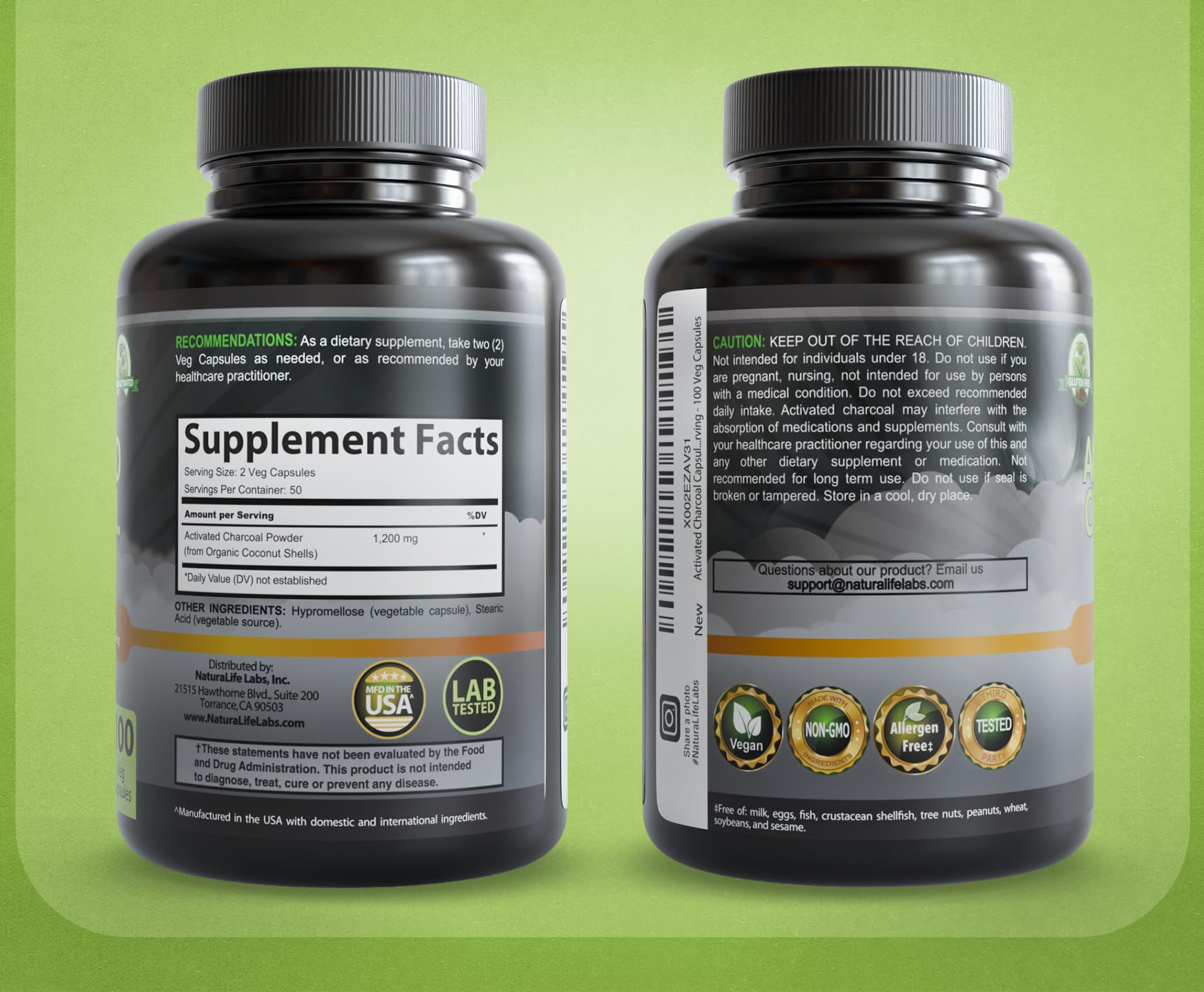 NaturaLife Labs pruebas de terceros verificando pureza y calidad