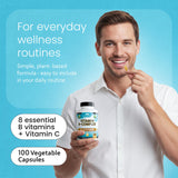 NaturaLife Labs Vitamina B-Complejo formas activas para mejor absorción.
