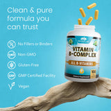 NaturaLife Labs Vitamina B-Complejo vegano para dieta consciente.