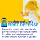 Nature's Life Monolaurin: caja de presentación para fácil almacenamiento.