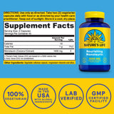 Nature's Life Monolaurin: etiqueta clara para entender dosis y beneficios.