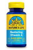 Nature's Life Vitamina A 10,000 UI en cápsulas para apoyo visual diario