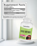 NaturalSlim Defensor del Estrés: cápsulas fáciles de tragar para manejo del estrés.