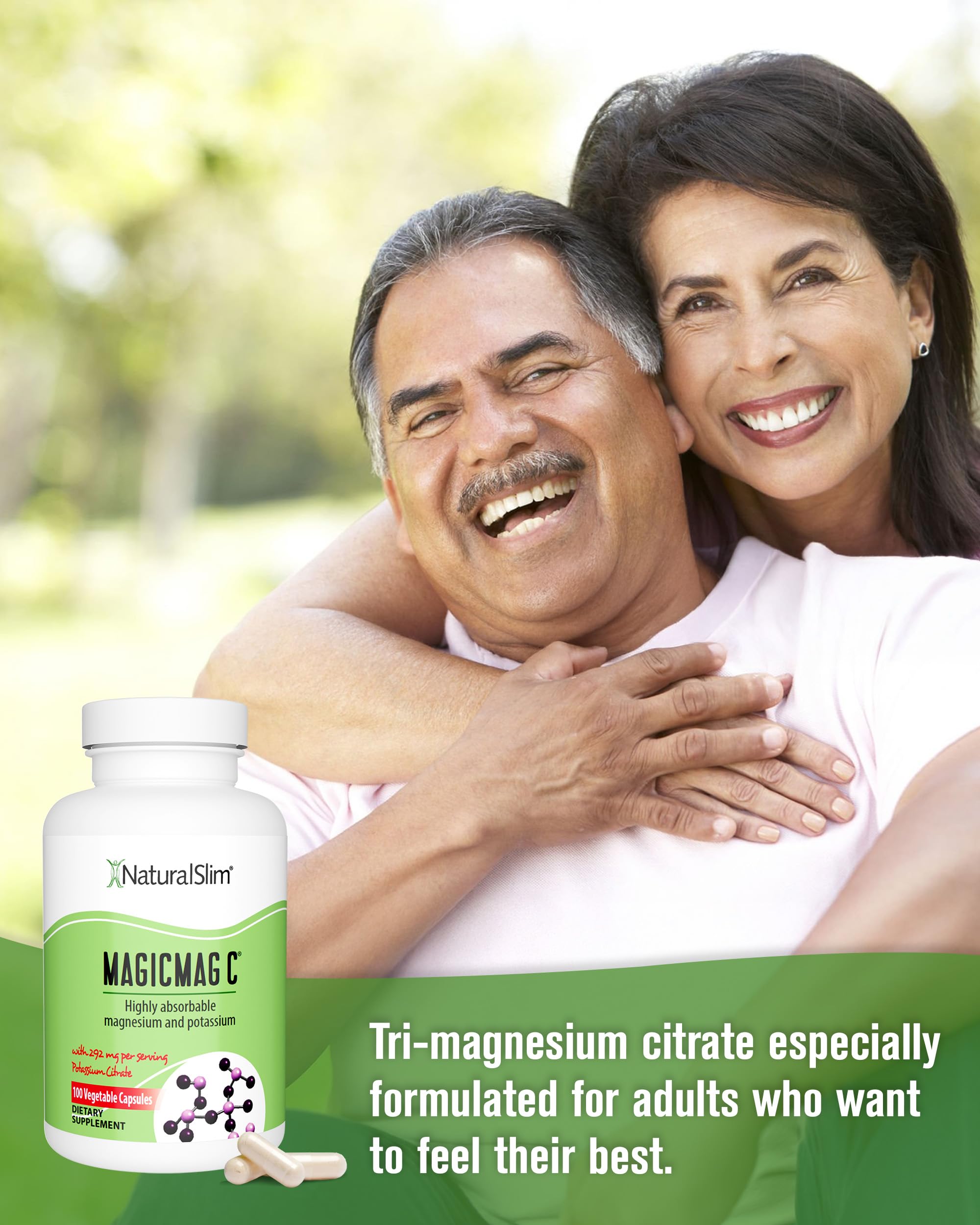 NaturalSlim MagicMag C capsulas-faciles-de-tragar: consumo diario cómodo sin sabor.
